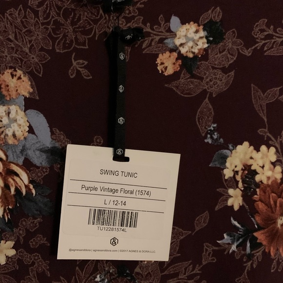 Agnes & Dora swing tunic (has pockets!) new! - Picture 2 of 2